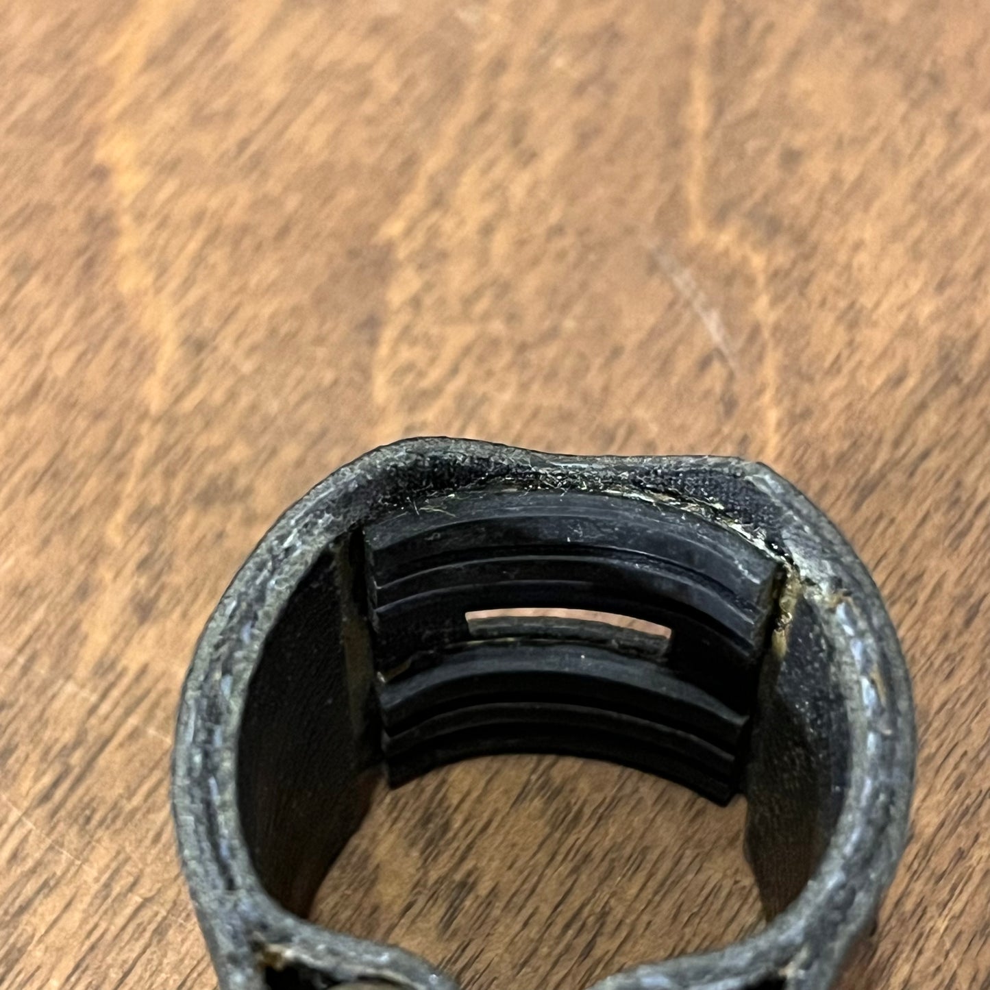“Leather” Ligature for Metal Tenor