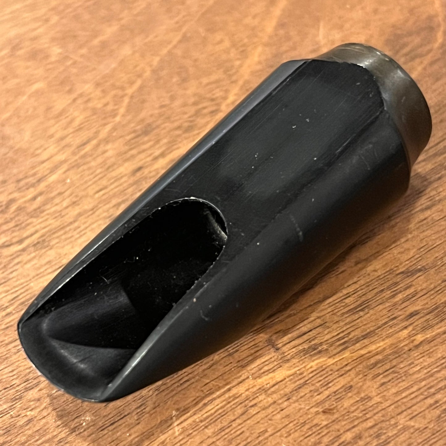 Vintage Conn Eagle Hard Rubber Soprano .078” refaced by Adam Niewood