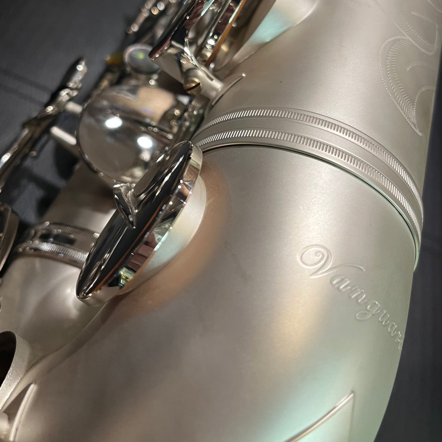 Penella Tenor Sax Silver Matte Finish
